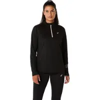 Asics Icon Halv Lynlås Langærmet T-shirt