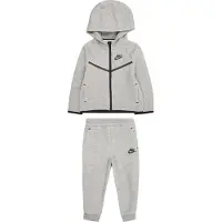 Nike Kids Joggingdragt 'TECH FLEECE' antracit / lysegrå / sort