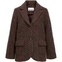 Object Blazer mørkebrun