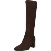 Caprice Boots, brown, made of Textiles with Block heel, Size 40.5