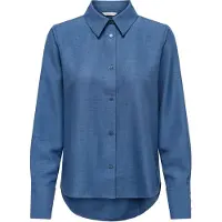 ONLY Bluse 'ONLBETTY MELLI' blue denim