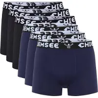 Chiemsee Boksershorts blå / sort