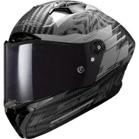 LS2 Helmets Ff805 Thunder Carbon Gp Aero Polar Fullface-hjelm