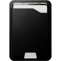 Nomad - Leather Mag Wallet with Find My Tracking - Black | Leather