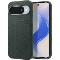 Spigen Liquid Air Mag MagSafe-etui til Google Pixel 10 Pro XL - Grøn