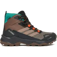 Adidas - Vandresko dame - Skychaser AX5 Mid GTX Climawarm+ W Earth Strata/Trace Brown/Pure Teal til UnisexUld - Størrelse 5 UK - Brun