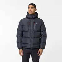 Closure London Herre Tech Logo Puffer Jakke Sort