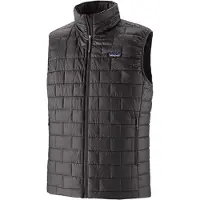 Patagonia - Dunjakker ski - M's Nano Puff Vest Black til Unisex - Størrelse L - Sort
