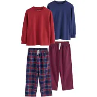 Next Nattøj chamois / navy / rød