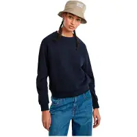 G-Star Sleeve Construction Sweater - Dark blue - Women