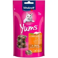 Vitakraft Cat Yums kylling med katteurt kattesnack (40g)