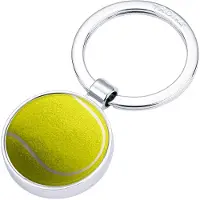 Troika nøglering Tennis, krom, mix farver