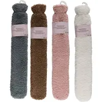 Coppens Fluffy varmedunk med ekstra langt design og blødt betræk