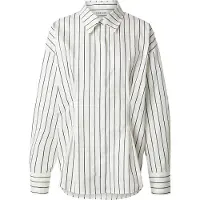EDITED The Label Bluse 'Jarvis' navy / hvid