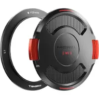 FreeWell Basisring Med Låg Til Real Locking Vnd Dslr/dslm-kamerafilter 72 Mm
