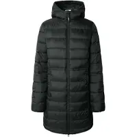 Pepe Jeans Pepe Jeanstil kvinder. PL4024372 Sally Long Coat sort (XS), Casual, Polyester