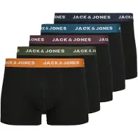 Jack & Jones Boksershorts 'JACOliver' oliven / orange / sort / hvid