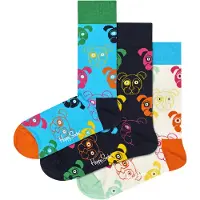 Happy socks Sokker 'Bavaria Edition' aqua / koral / sort / hvid