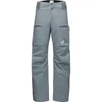 Mammut - Skibukser - Stoney HS Thermo Pants Men Strata til UnisexUld - Størrelse L - Grå
