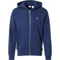 Levi's Sweatjakke 'Original Zip-Up Hoodie' navy / rød