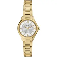 Fossil Analogt ur 'GILMORE' guld / sølv / hvid