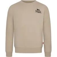 Lonsdale Sweatshirt 'Lympstone' sand / sort