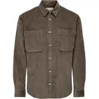 Only & Sons Skjorte 'ONSALp' mokka