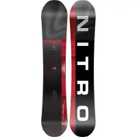 Nitro - Snowboards - Team Pro 2027 til Unisex - Størrelse 165W cm - Sort