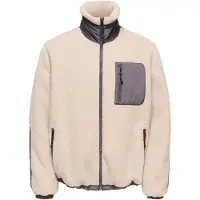 Only & Sons Fleecejakke 'ONSTYRO' creme / kit