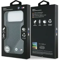 BMW M Carbon Logo MagSafe-etui til iPhone 17 Pro Max - grafit