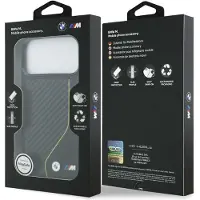 BMW M Carbon Line & Logo MagSafe-etui til iPhone 17 Pro Max - Gul