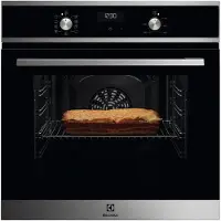 Electrolux EOF5H40BX, Medium, Elektrisk ovn, 65 L, 2090 W, 65 L, Blæserassisteret