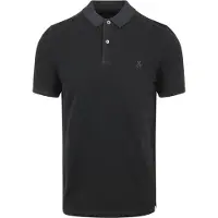 Marc O'Polo poloshirt i antracitgrå Mørkegrå Sort måle