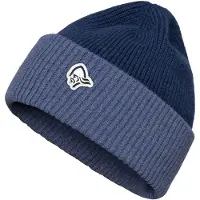 Norrøna - Huer - /29 Heavy Merinoull Contrast Beanie Indigo Night Melange til UnisexUld - Flåde