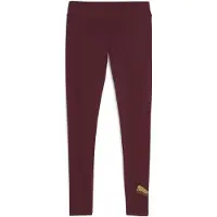 Puma ESS METALLIC Leggings Women, Clothing, Ruby Shimmer/Metallic Gold, S