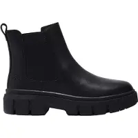 Timberland Timberlandtil kvinder. TB0A5ZCG0011 Chelsea Field mid-cut læder ankelstøvler sort (36 W), Fast, Ingen, Casual