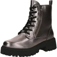 Caprice Bootie, brown, made of Leather with Block heel, Size 36