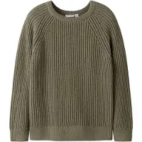 Name it Pullover mørkegrøn