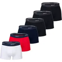 Gant Boksershorts rød / sort / hvid