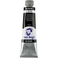 Van Gogh Oliefarvemaling 40ml Tube Lampe Sort 702