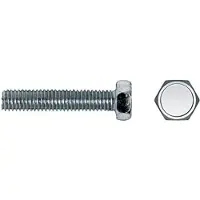 Celo Din 933 Metrisk Sekskantskrue 5x50 Mm 200 Enheder