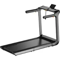 Kingsmith Treadmill X218, 136 kg, 1 km/t, 18 km/t, Kalorier, Afstand, Pulse rate, Hastighed, Tid, Sort, Grå, run, Vandre