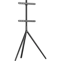Sinox Tripod TV gulvstand med drejbar top. 45-65. Sort