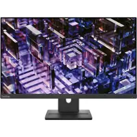Lenovo ThinkVision E24q-30 - LED-skærm - 24 (23.8 til at se) - 2560 x 1440 QHD @ 100 Hz - IPS - 300 cd/m² - 1300:1 - 4 ms - HDMI, DisplayPort - højtalere - ravnsort