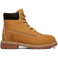 Timberland Timberlandunisex til børn. TB1129097131 Læderstøvler 6 tommer Premium gul (35.5), Fast, Blonder, Casual, børnetøj