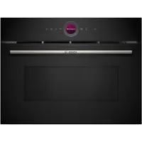 Bosch Serie 8 CEG732XB1, Indbygget, Grill mikroovn, 36 L, 1000 W, Berøring, Sort