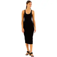 Armani Exchange Xw000820_af13729 ærmeløs Midikjole