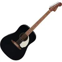Fender California Standard Redondo Acoustic Guitar Spruce Top Black