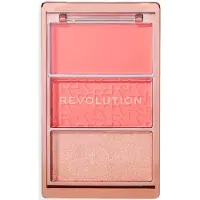 Revolution Blush Icon Palette Blush-palette 3 g Authentic Peach