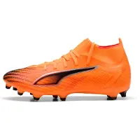 Puma ULTRA 6 MATCH+ FG/AG Football Boots Unisex, Shoes, Heat Fire/Black/Glowing Red, 44